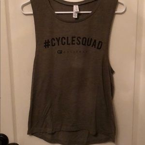Cyclebar #cyclesquad Tank
